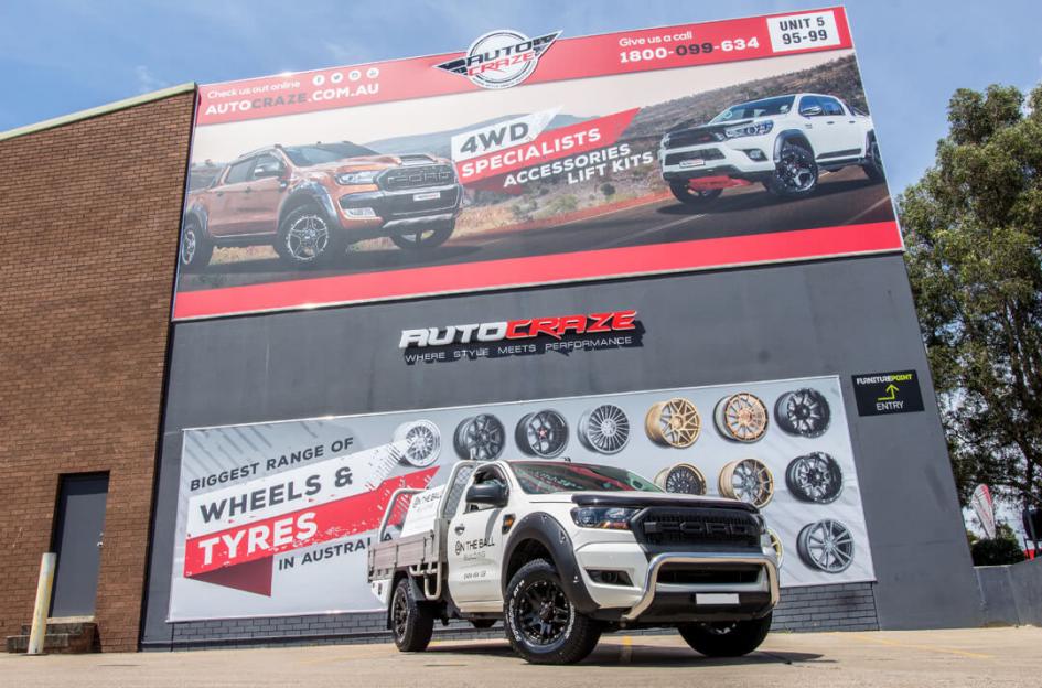 FORD RANGER CLIFF MATTE BLACK